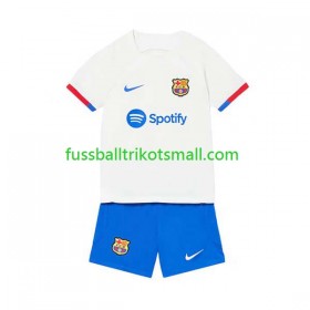Fußballtrikots FC Barcelona Kinder 2023-2024 Kurzarm Auswärts-trikot kaufen